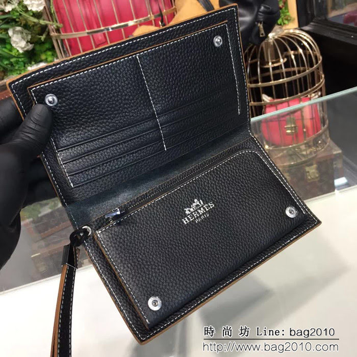 HERMES愛馬仕 經典爆款 高端品質 男士手包 802-1 JD1028